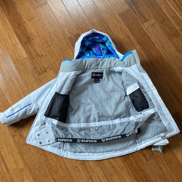 White SUNICE Ski Jacket - Picture 3 of 4